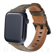 【Apple Watch バンド 41/40/38mm】ミネルバボックスレザーバンド (グリージオ) for Apple Watch SE(第2/1世代)/Series8/7/6/5/4/3/2/1