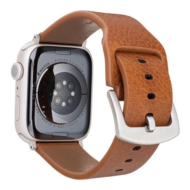 【Apple Watch バンド 49/45/44/42mm】イタリアンレザーバンド (コニャック) for Apple Watch Ultra2/1/SE(第2/1世代)/Series9/8/7/6/5/4/3/2/1goods_nameサブ画像