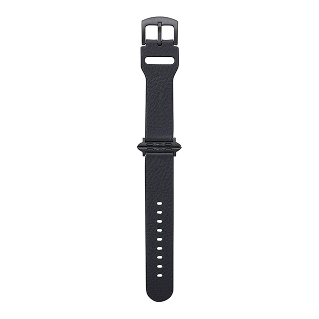 【Apple Watch バンド 41/40/38mm】イタリアンレザーバンド (ネロ) for Apple Watch SE(第2/1世代)/Series9/8/7/6/5/4/3/2/1サブ画像