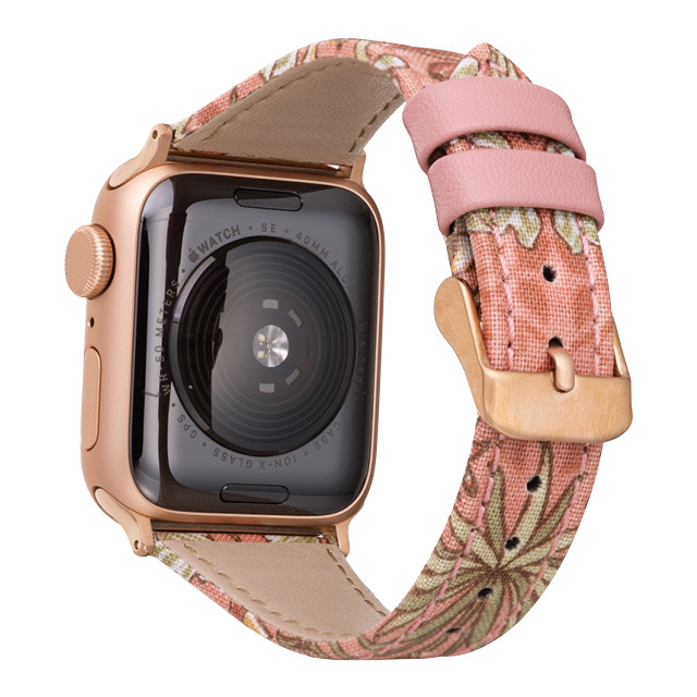 【Apple Watch バンド 41/40/38mm】モリスデザインウォッチバンド (ヒヤシンス(ピンク)) for Apple Watch SE(第2/1世代)/Series9/8/7/6/5/4/3/2/1サブ画像