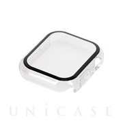 【Apple Watch ケース 41mm】ガラスフィルム一体型 保護ケース ALL IN ONE GLASS CASE OWL-AWBCV05シリーズ (クリア) for Apple Watch Series8/7