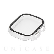 【Apple Watch ケース 49mm】ガラスフィルム一体型 保護ケース ALL IN ONE GLASS CASE OWL-AWBCV05シリーズ (クリア) for Apple Watch Ultra