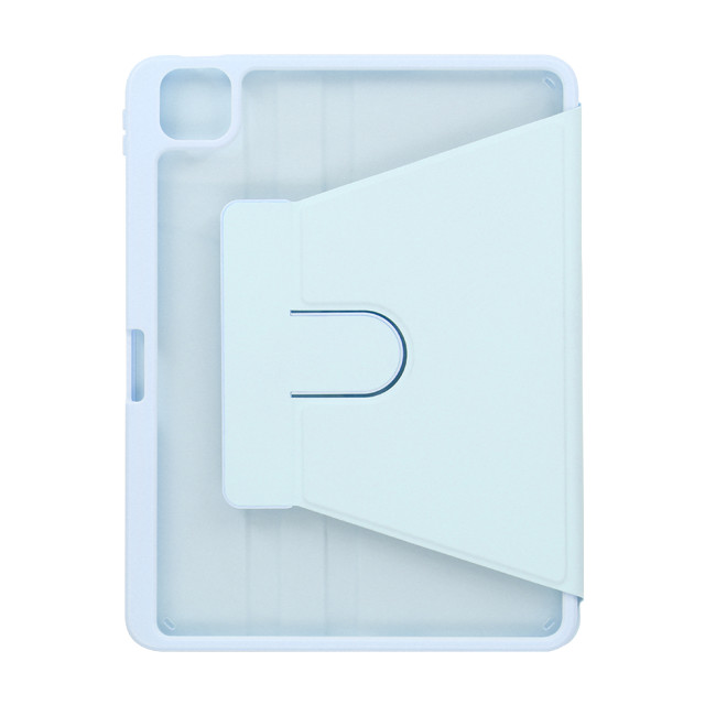 【iPad Pro(11inch)(第4/3/2世代)/Air(10.9inch)(第5/4世代) ケース】360度回転可能 Apple Pencilを収納しながら充電できるホルダー付きケース OWL-CVID1102シリーズ (パウダーブルー)goods_nameサブ画像