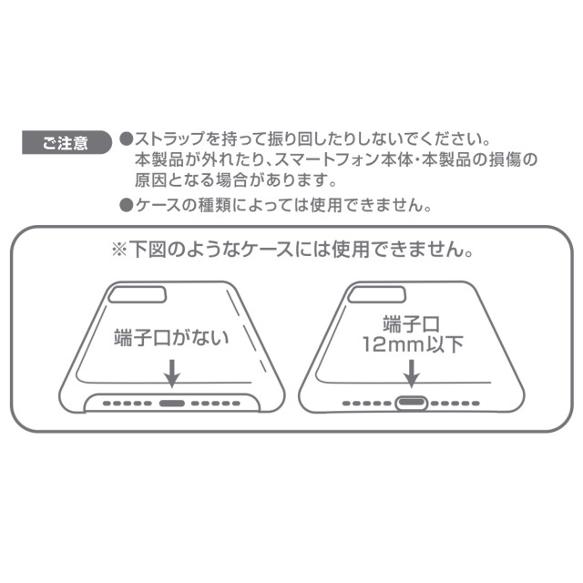 ハンドストラップ m1n1 (イエロー)サブ画像