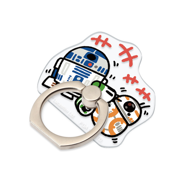 カナヘイ画 クリアリングホルダー (R2-D2＆BB-8)goods_nameサブ画像
