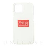 【iPhone14/13 ケース】BOX LOGO Hybrid Case (CLEAR)