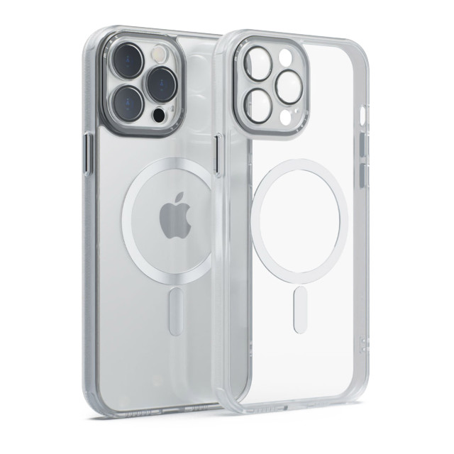 【iPhone14 Pro ケース】レンズガード一体型MagSafe対応クリアケース (スモーキークリア)goods_nameサブ画像