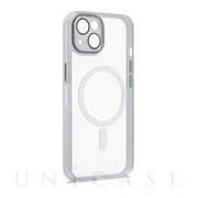 【iPhone14 ケース】レンズガード一体型MagSafe対応クリアケース (スモーキークリア)