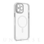 【iPhone14 Pro ケース】レンズガード一体型MagSafe対応クリアケース (スモーキークリア)