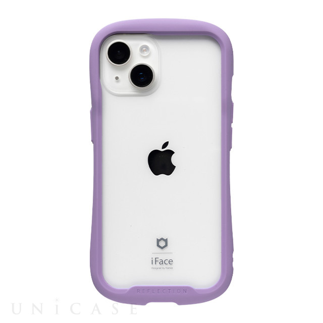 iPhone14 ケース】iFace Reflection強化ガラスクリアケース (パープル) iFace iPhoneケースは UNiCASE