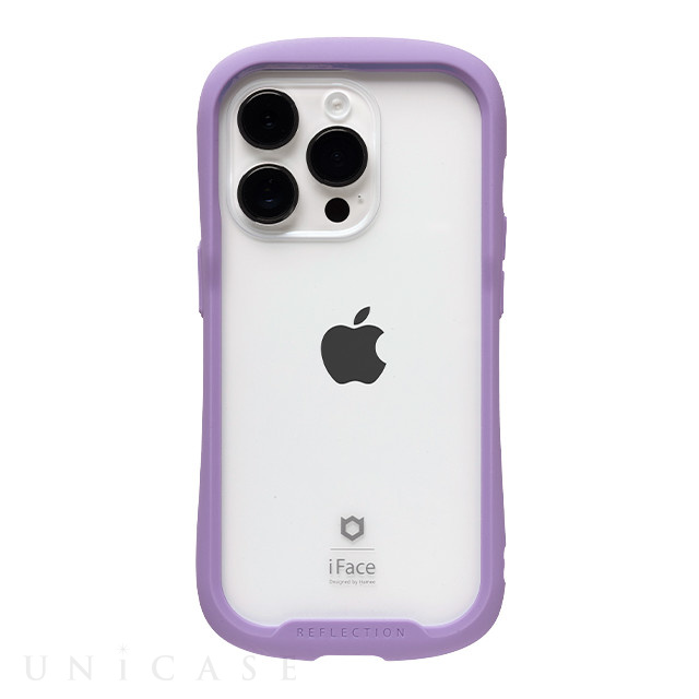 iFaceクリア ペールブルー iPhone15Pro - スマホアクセサリー