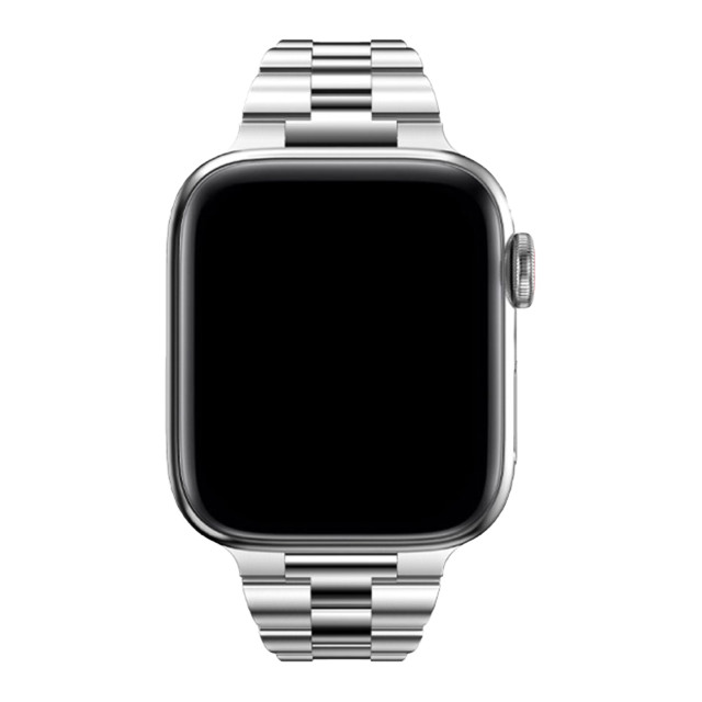 【Apple Watch バンド 41/40/38mm】イージーアジャスト メタルバンド (シルバー) for Apple Watch SE(第2/1世代)/Series9/8/7/6/5/4/3/2/1サブ画像