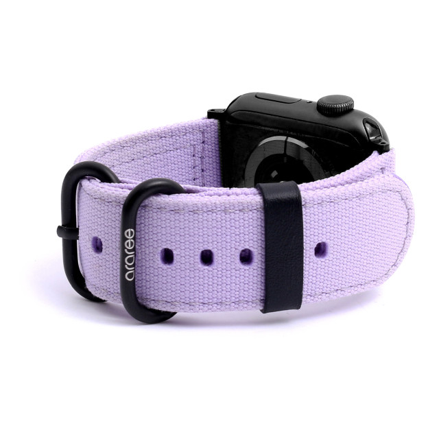 【Apple Watch バンド 49/45/44/42mm】SOFT WOVEN STRAP (ライトパープル) for Apple Watch Ultra2/1/SE(第2/1世代)/Series9/8/7/6/5/4/3/2/1サブ画像