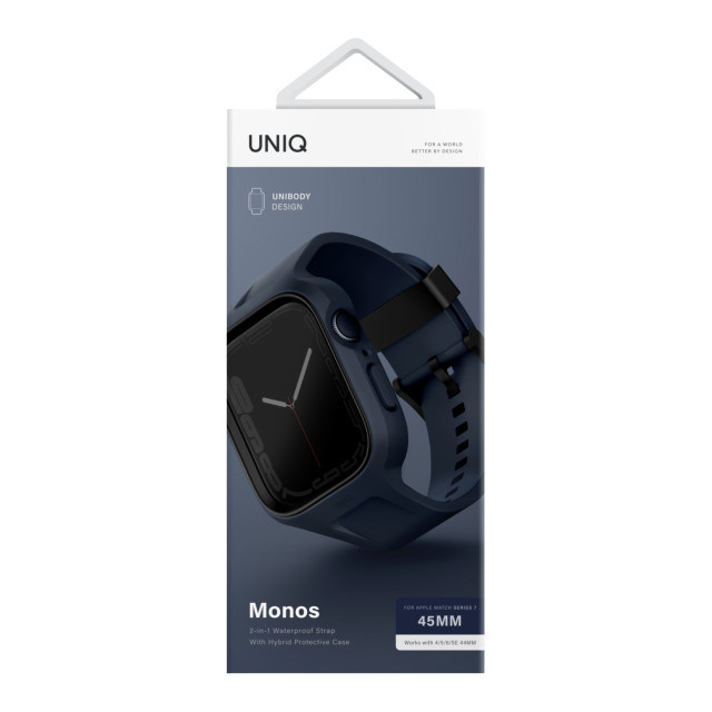 【Apple Watch バンド 45/44mm】MONOS 2-IN-1 APPLE WATCH STRAP WITH HYBRID バンド一体型タフネスケース MARINE BLUE (BLUE) for Apple Watch SE(第2/1世代)/Series9/8/7/6/5/4goods_nameサブ画像