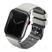 【Apple Watch バンド 45/44/42mm】LINUS AIROSOFT シリコン APPLE WATCH バンド CHALK GREY (GREY) for Apple Watch SE(第2/1世代)/Series9/8/7/6/5/4/3/2/1