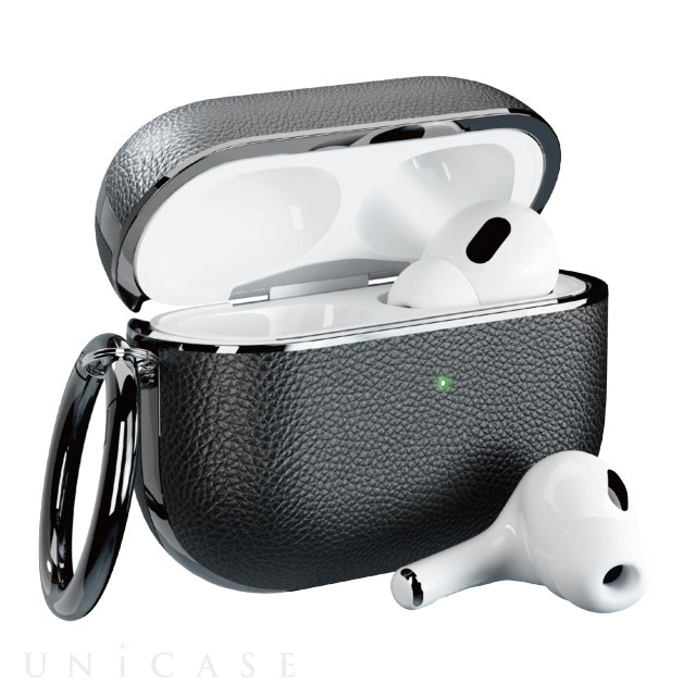 AirPods Pro(第2/1世代) ケース】PUレザーケース (ブラック) PGA | iPhoneケースは UNiCASE