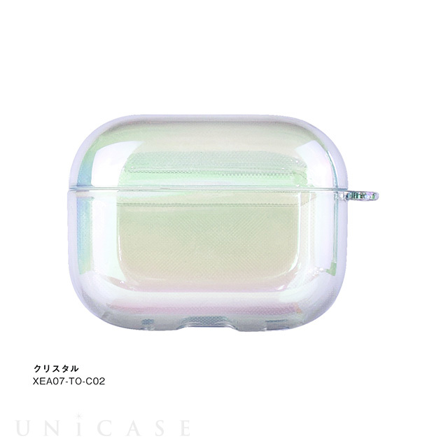 【AirPods Pro(第2/1世代) ケース】TILE AURORA OVAL (クリスタル)