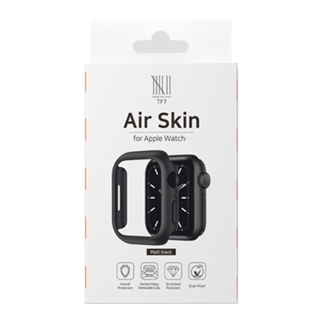 【Apple Watch ケース 45mm】ハードケース Air Skin (マットブラック) for Apple Watch Series9/8/7サブ画像