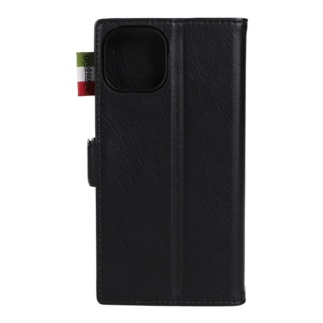 【iPhone14/13 ケース】“ソフト” PU Leather Book Type Case (BLACK)サブ画像