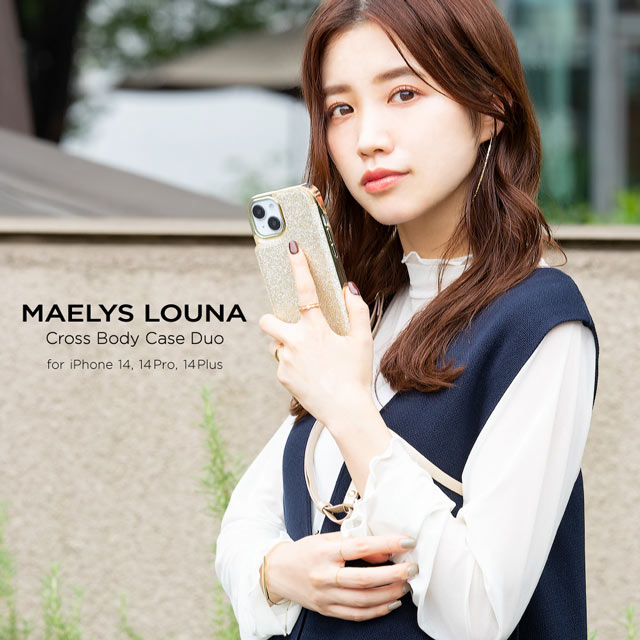 【アウトレット】【iPhone14 Plus ケース】Cross Body Case Duo (white silver)goods_nameサブ画像