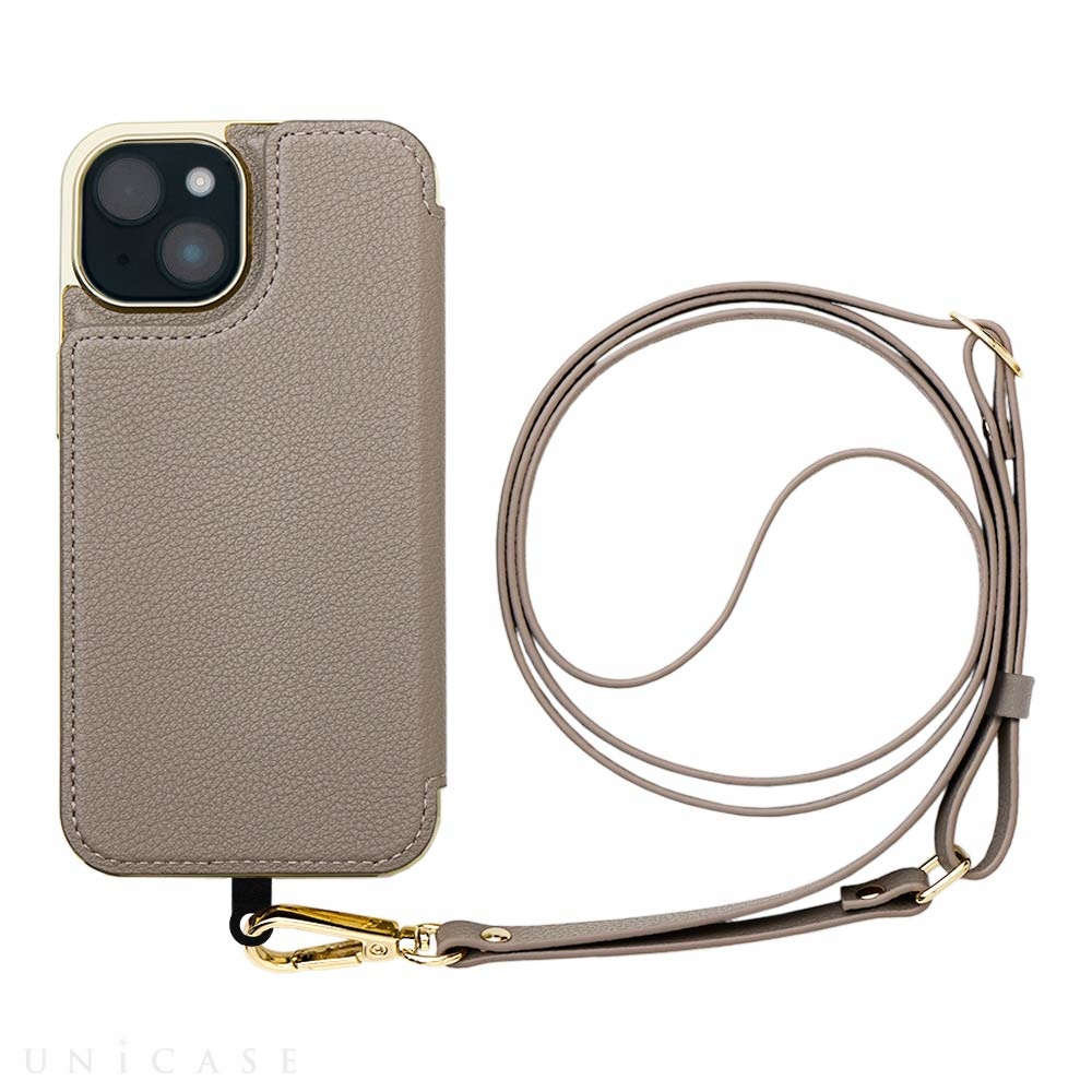 【アウトレット】【iPhone14/13 ケース】Cross Body Case Duo (gray)