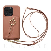 【アウトレット】【iPhone14 Pro ケース】Clutch Ring Case (gray pink)