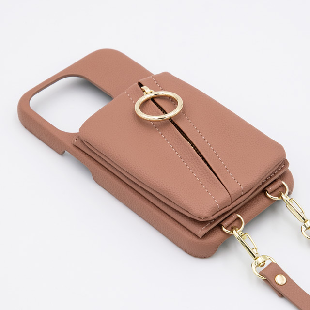 【アウトレット】【iPhone14/13 ケース】Clutch Ring Case (gray pink)サブ画像