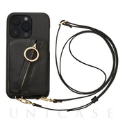 【アウトレット】【iPhone14 Pro ケース】Clutch Ring Case (black)