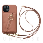 【アウトレット】【iPhone14/13 ケース】Clutch Ring Case (gray pink)