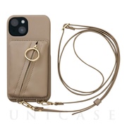【アウトレット】【iPhone14/13 ケース】Clutch Ring Case (beige)