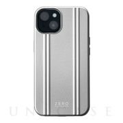 【アウトレット】【iPhone14/13 ケース】ZERO HALLIBURTON Hybrid Shockproof Case (Silver)