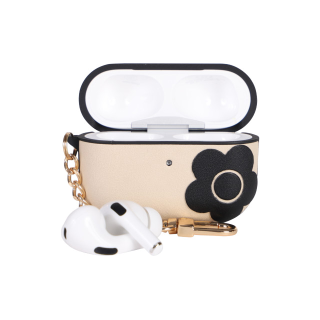 【AirPods Pro(第2/1世代) ケース】PU Leather Hybrid Case (IVORY/BLACK)goods_nameサブ画像