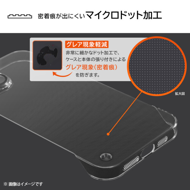 【iPhone14 ケース】超軽量 ハードケース ウルトラライト リングストラップ付 (ピンクゴールド)サブ画像
