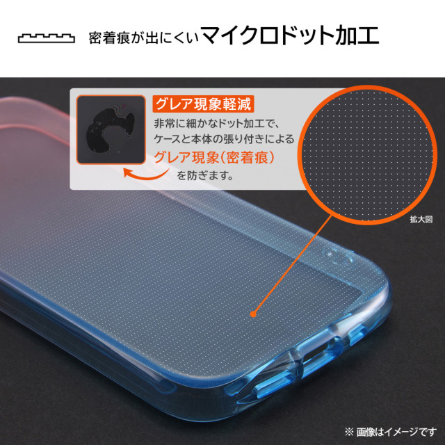 【iPhone14 ケース】耐衝撃 TPUソフトケース グラデーション GREA (ブルー/イエロー)goods_nameサブ画像