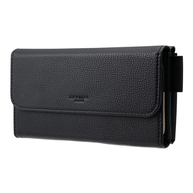 【アウトレット】【iPhone13 ケース】Sling Strap PU Leather Bag type Case (Black)サブ画像