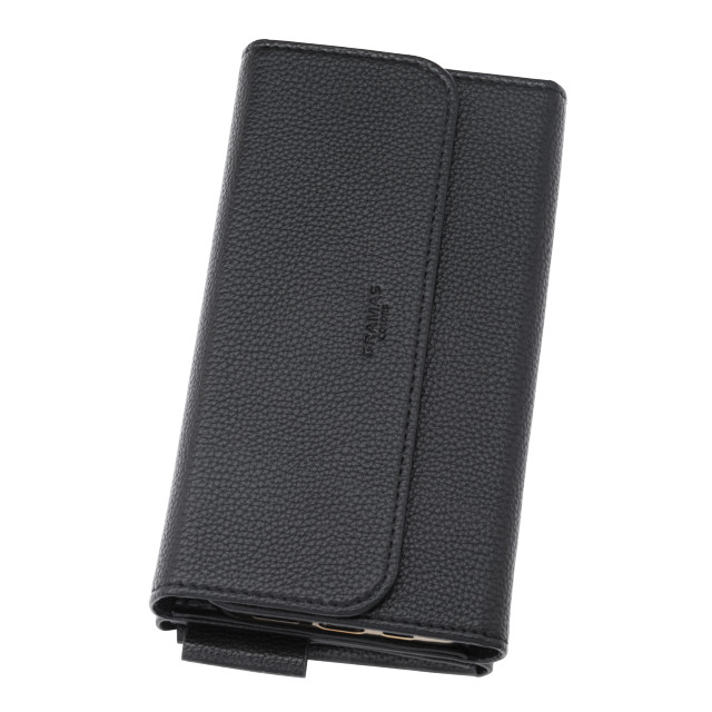 【アウトレット】【iPhone13 ケース】Sling Strap PU Leather Bag type Case (Black)goods_nameサブ画像