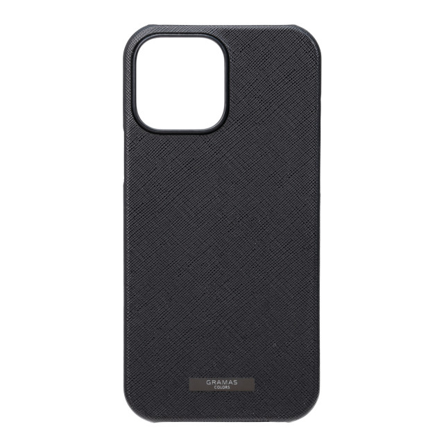 【アウトレット】【iPhone13 Pro Max ケース】“EURO Passione” PU Leather Shell Case (Black)goods_nameサブ画像