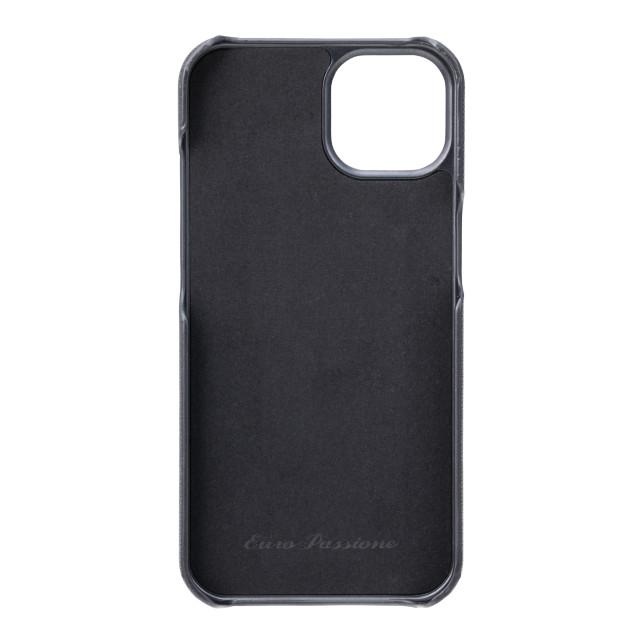 【アウトレット】【iPhone13 ケース】“EURO Passione” PU Leather Shell Case (Black)サブ画像