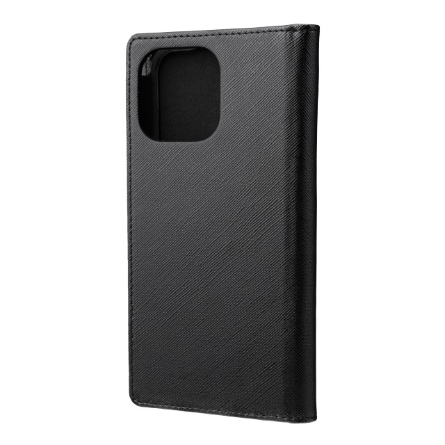 【アウトレット】【iPhone13 Pro Max ケース】“EURO Passione” PU Leather Book Case (Black)goods_nameサブ画像