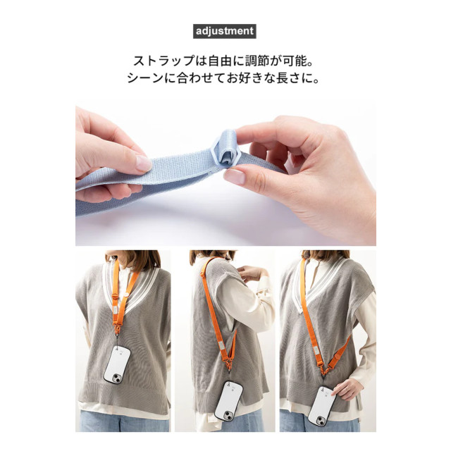 iFace Hang and ショルダーストラップ (オレンジ)goods_nameサブ画像