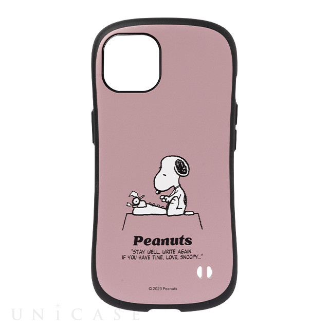iPhone13 ケース】PEANUTS iFace First Classケース (くすみピンク/レター) iFace iPhoneケースは  UNiCASE