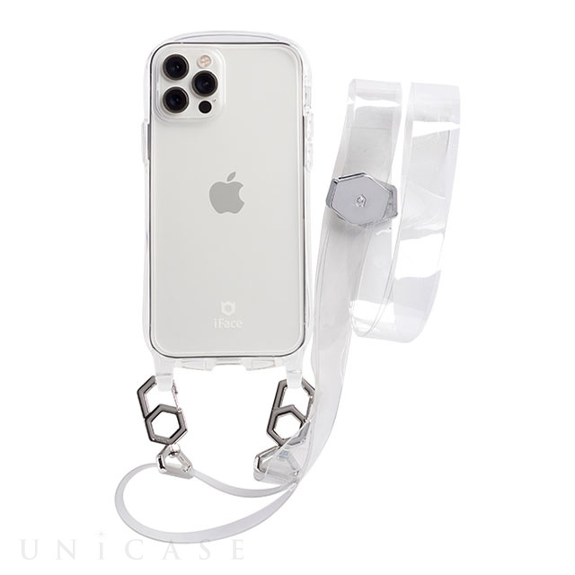 iPhone12/12 Pro ケース】iFace Hang and クリアケース/ショルダーストラップセット (クリア) iFace  iPhoneケースは UNiCASE