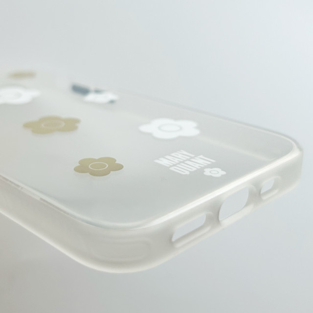 iPhone14/13 ケース】RANDOM DAISY Hybrid Clear Case (WHITE/GOLD) MARY QUANT |  iPhoneケースは UNiCASE