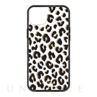 【アウトレット】【iPhone14 Plus ケース】Protective Hardshell Case (City Leopard Black/Gold Foil/Clear)