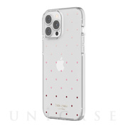 【アウトレット】【iPhone13 Pro Max ケース】Protective Hardshell Case (Pin Dot Ombre/Pink/Clear)