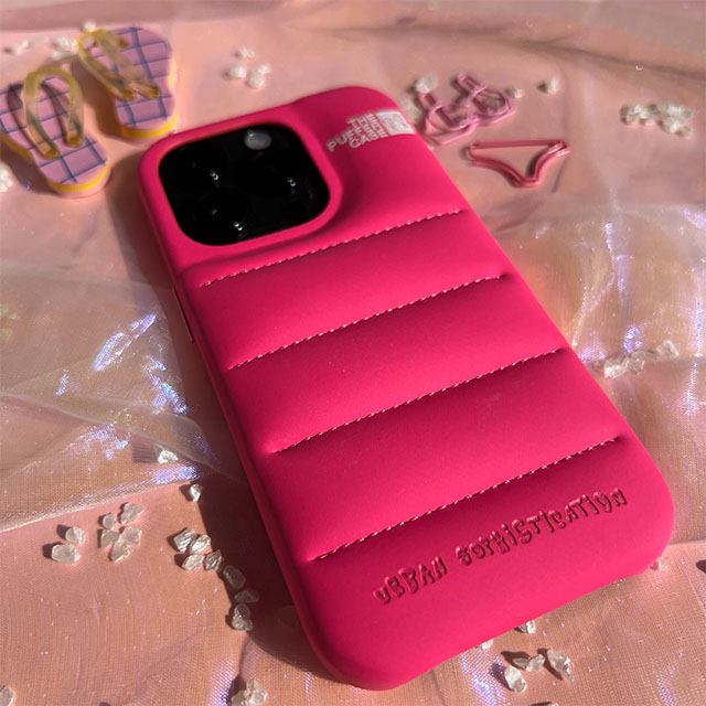 【iPhone14 Pro Max ケース】THE PUFFER CASE (HOT PINK)サブ画像