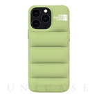 【iPhone14 Pro ケース】THE PUFFER CASE (MATCHA)