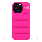 【iPhone14 Pro ケース】THE PUFFER CASE (HOT PINK)