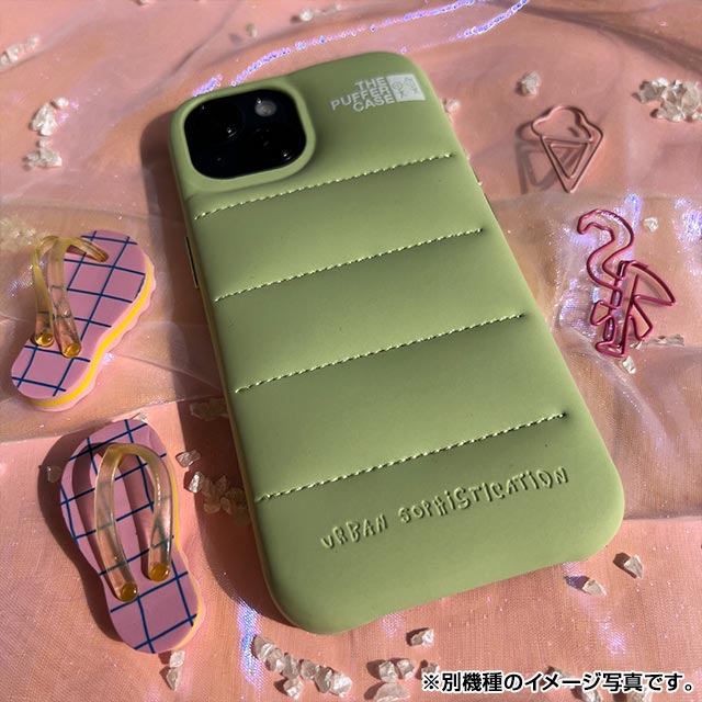 iPhone13 Pro ケース】THE PUFFER CASE (MATCHA) Urban Sophistication