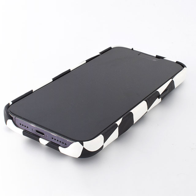 【iPhone12/12 Pro ケース】THE PUFFER CASE (CHECKERED)goods_nameサブ画像